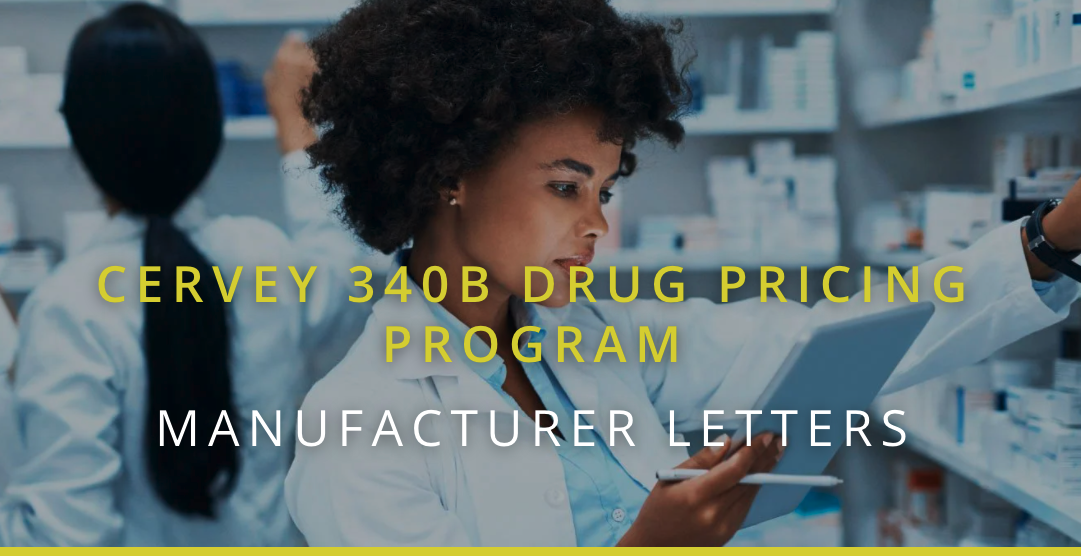 340B Drug Pricing Manufacturer Letters